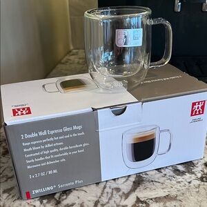 NWT ZWILLING Espresso Set of 2